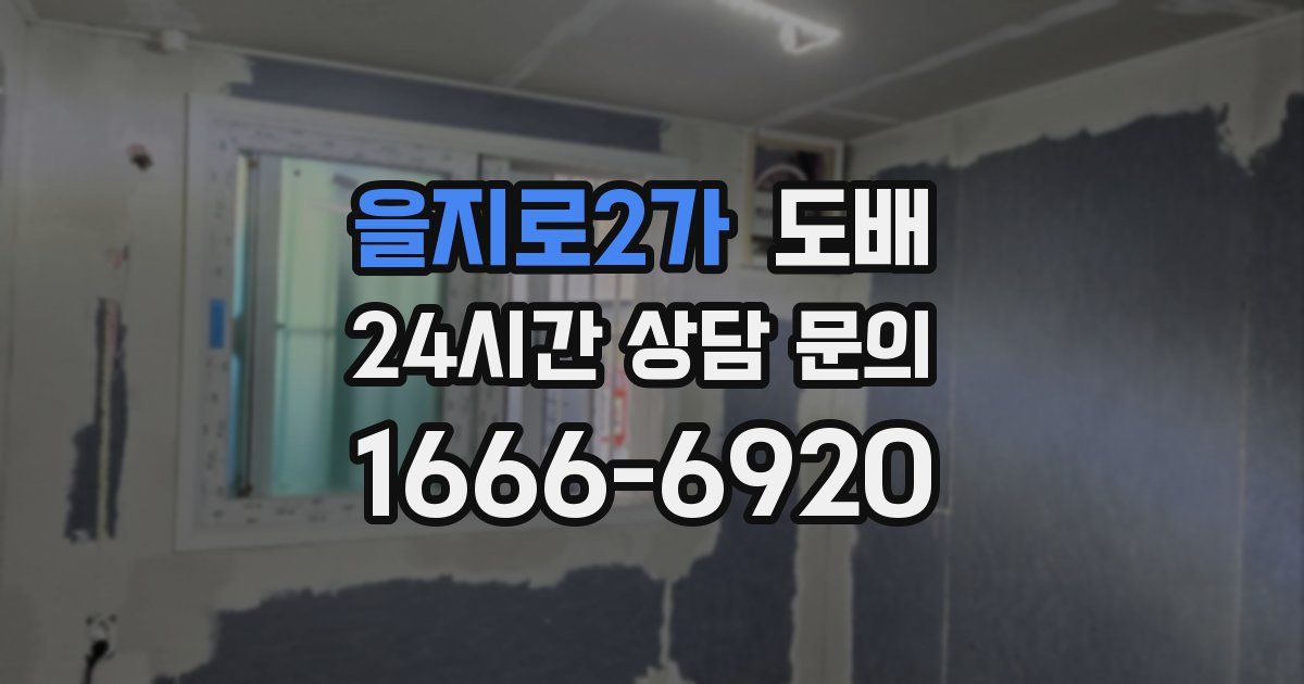 을지로2가 도배
