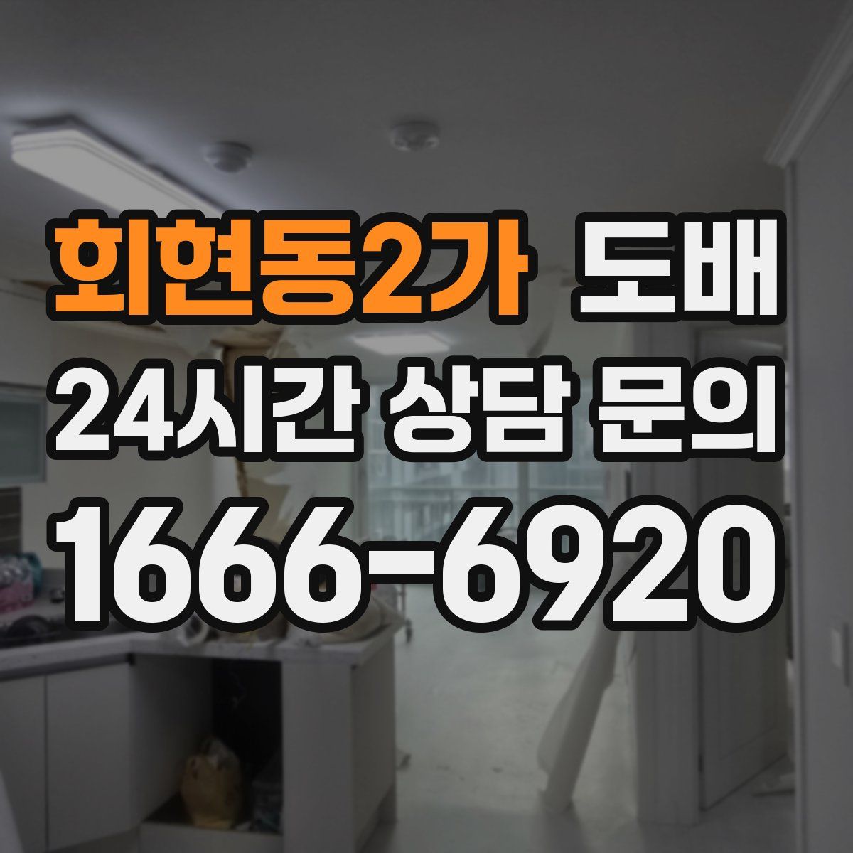 회현동2가 도배