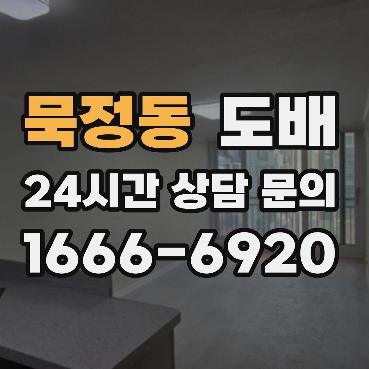 묵정동 도배