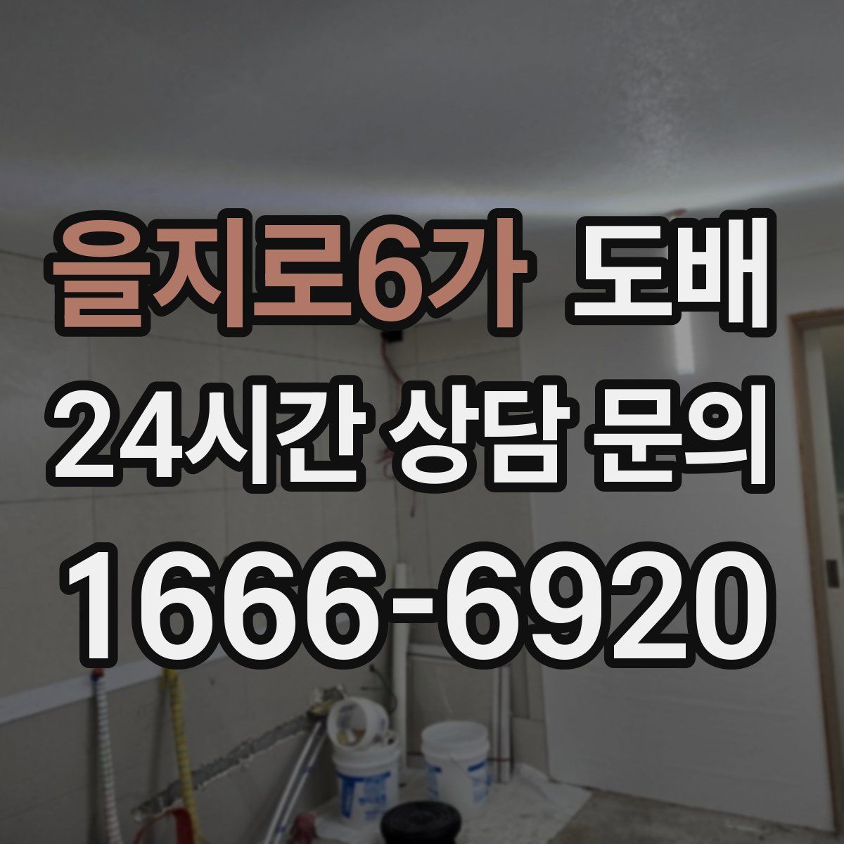 을지로6가 도배