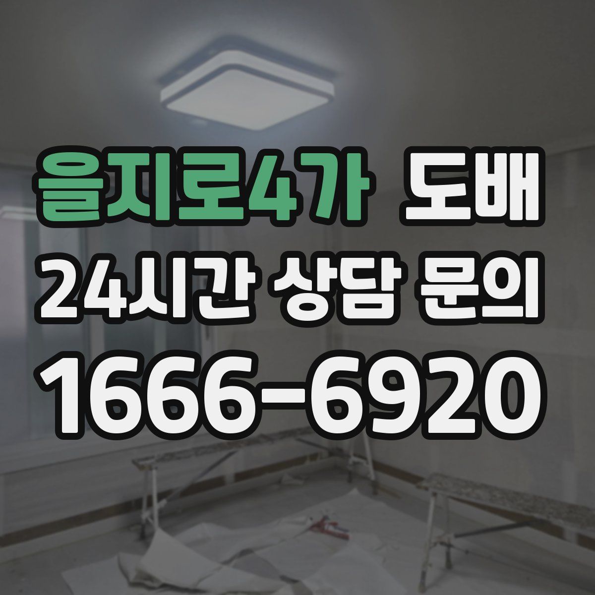 을지로4가 도배