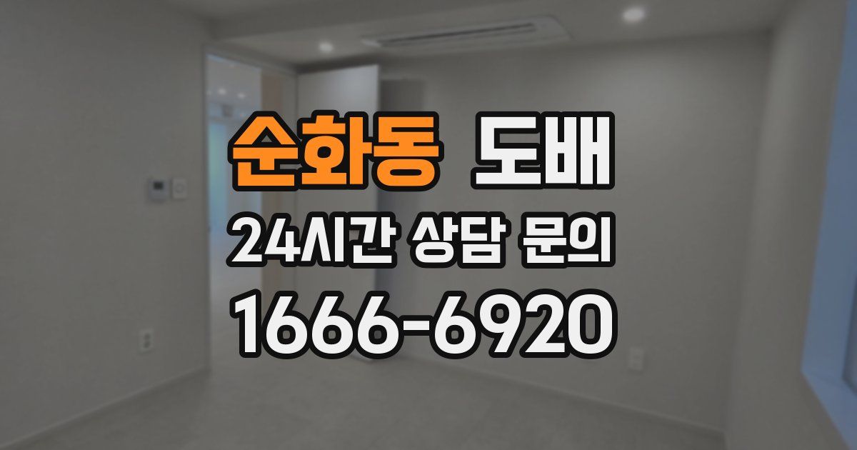 순화동 도배