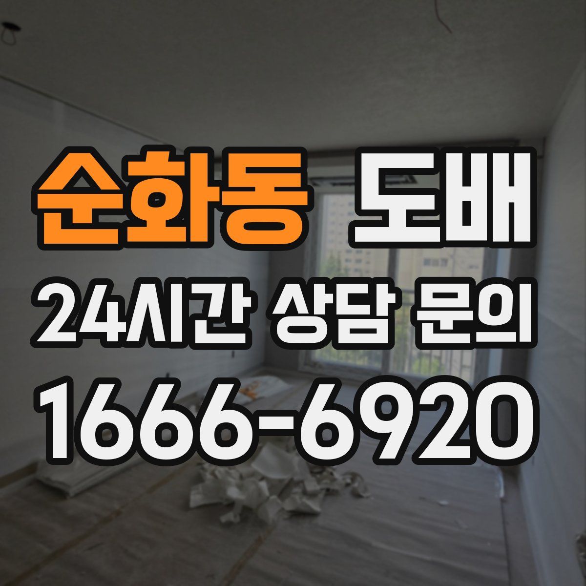 순화동 도배