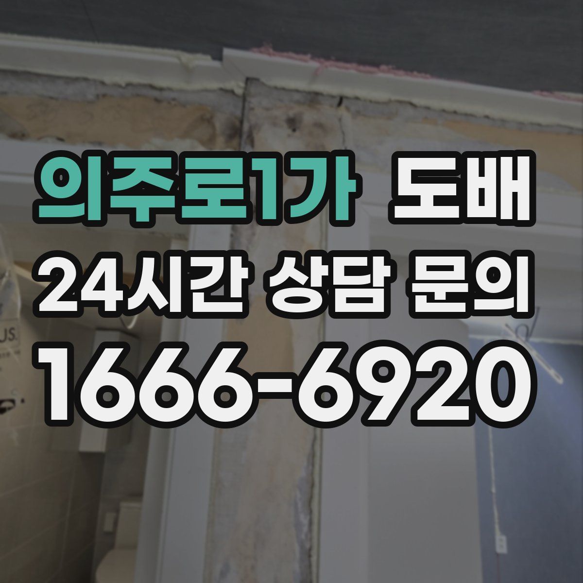 의주로1가 도배