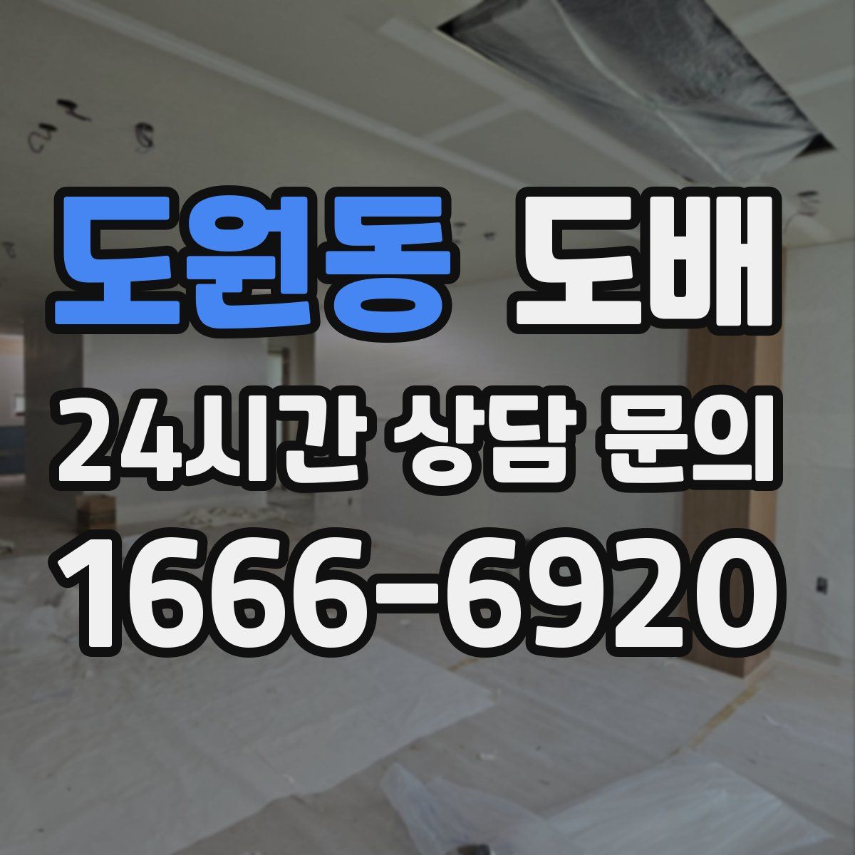 도원동 도배