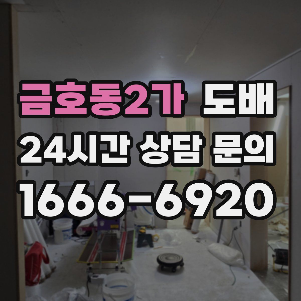 금호동2가 도배