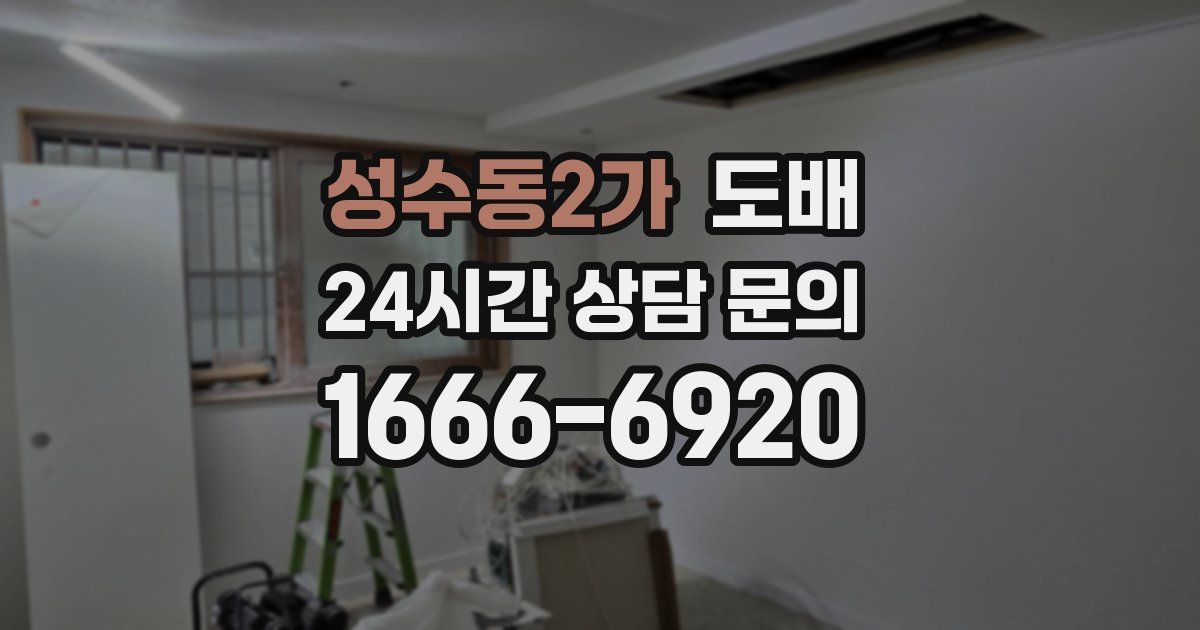 성수동2가 도배