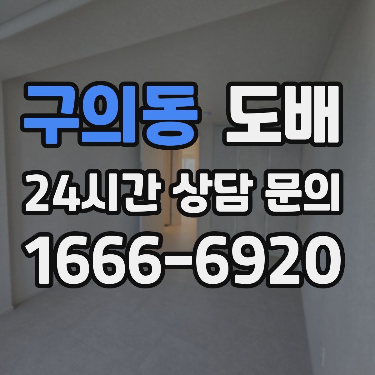 구의동 도배