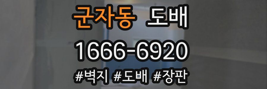 군자동 도배