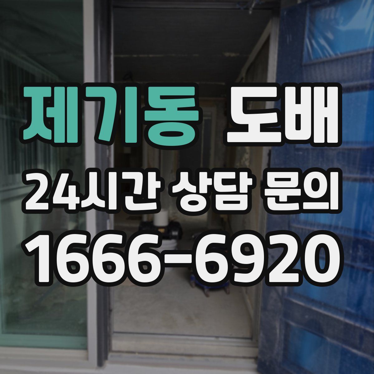 제기동 도배