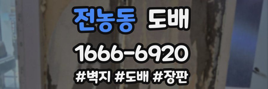 전농동 도배