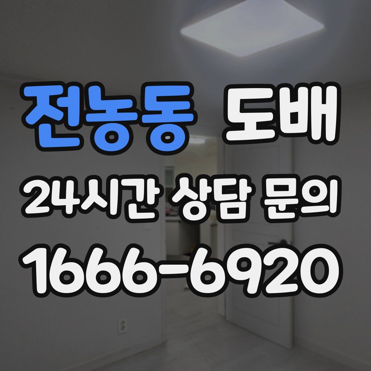 전농동 도배