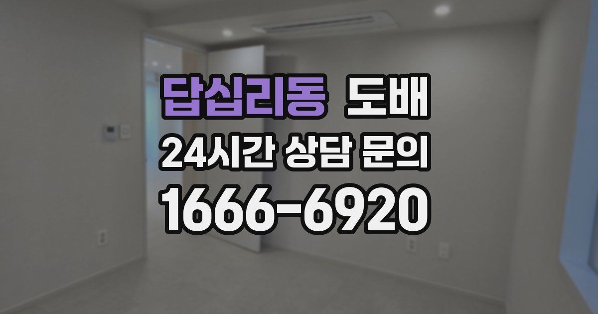 답십리동 도배
