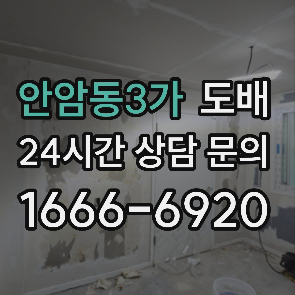 안암동3가 도배