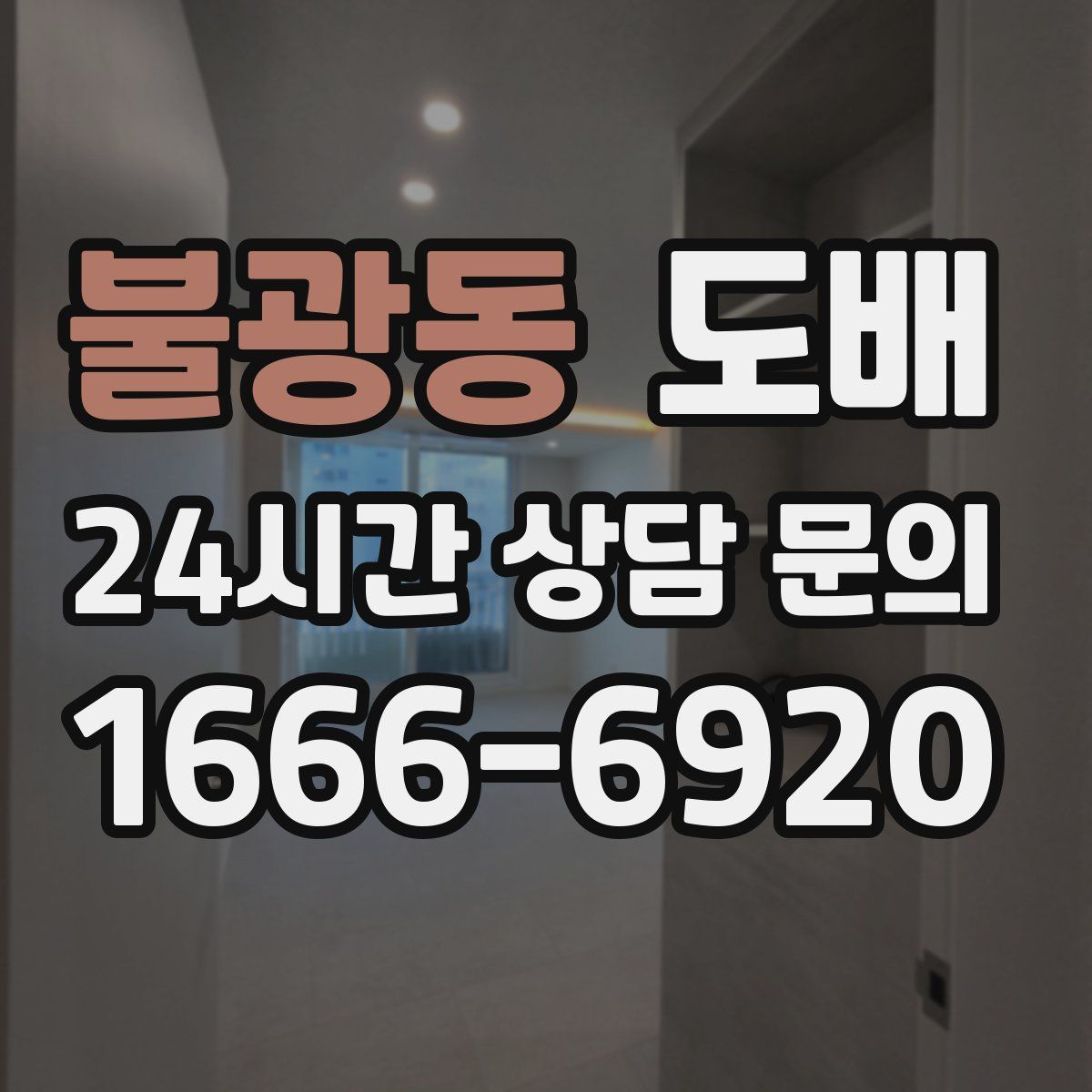 불광동 도배