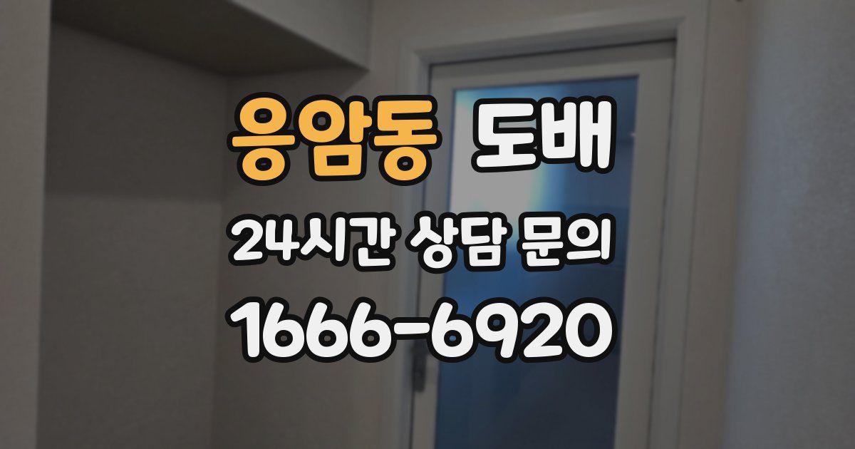 응암동 도배