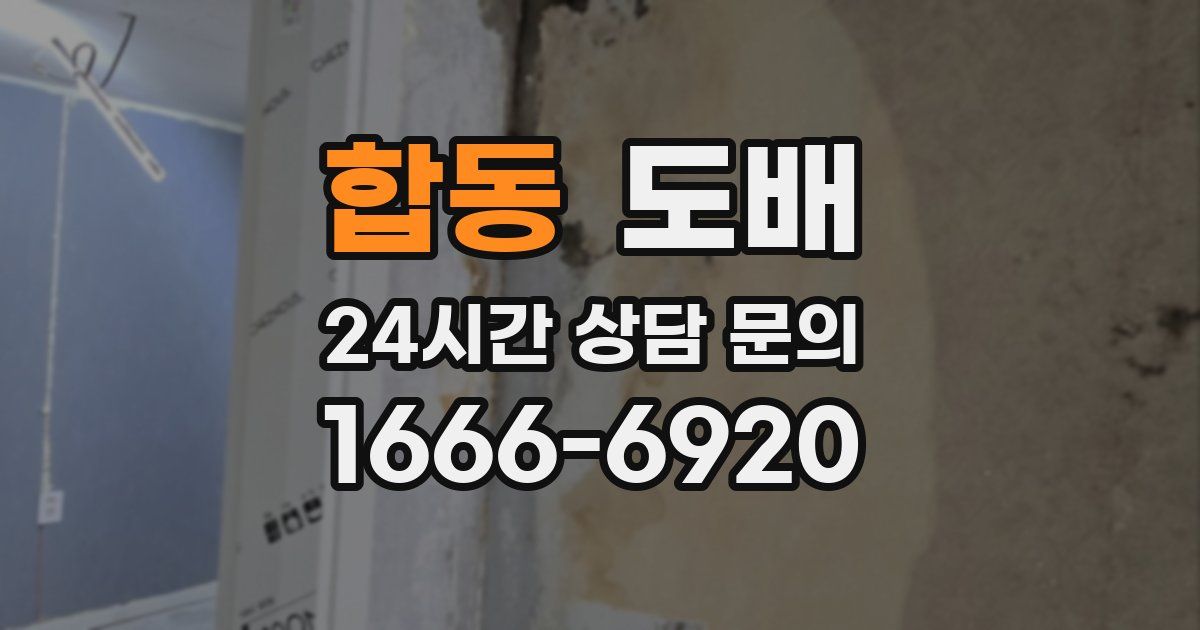 합동 도배