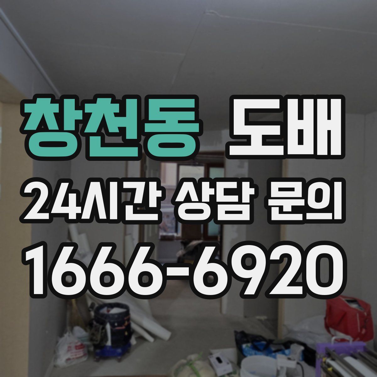 창천동 도배