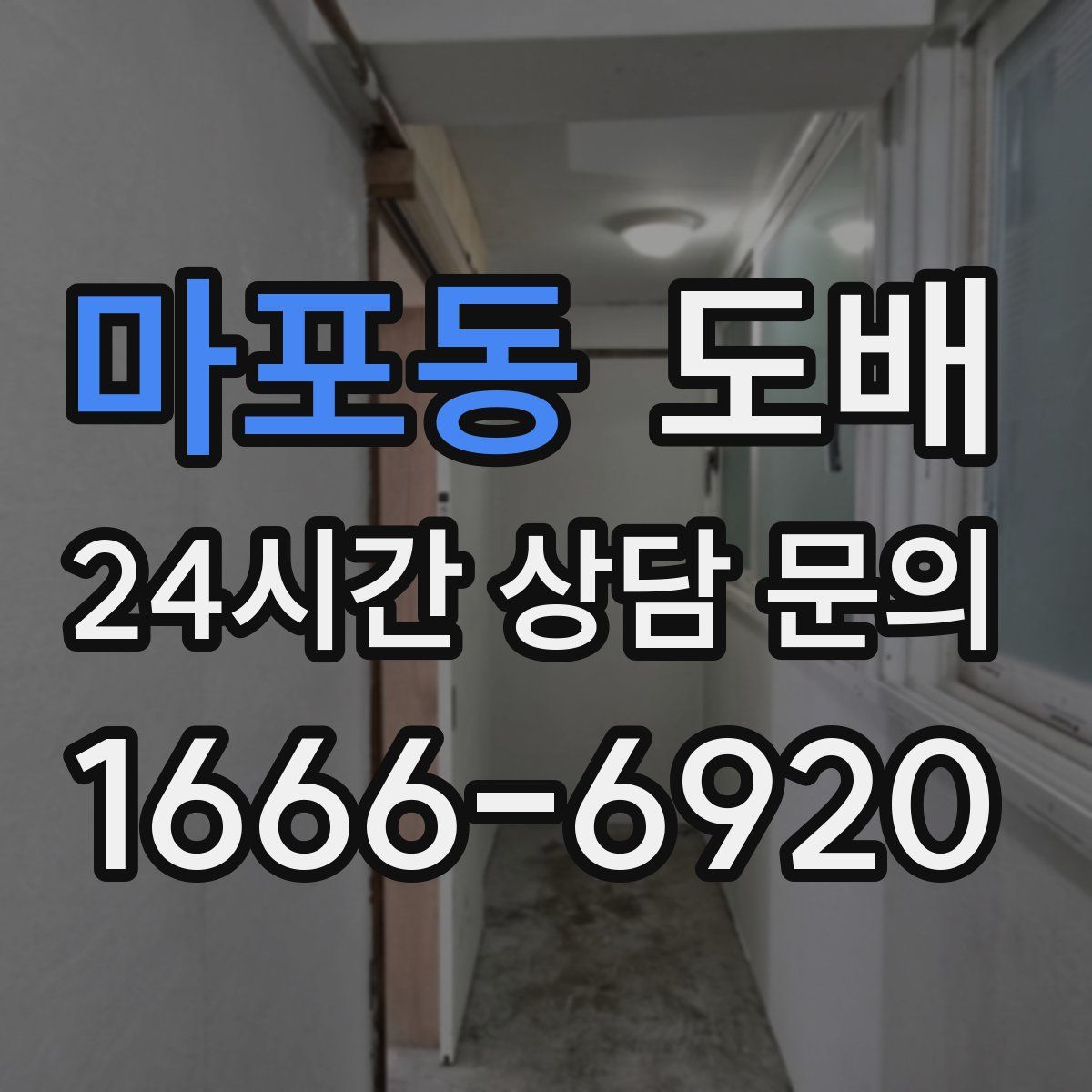 마포동 도배