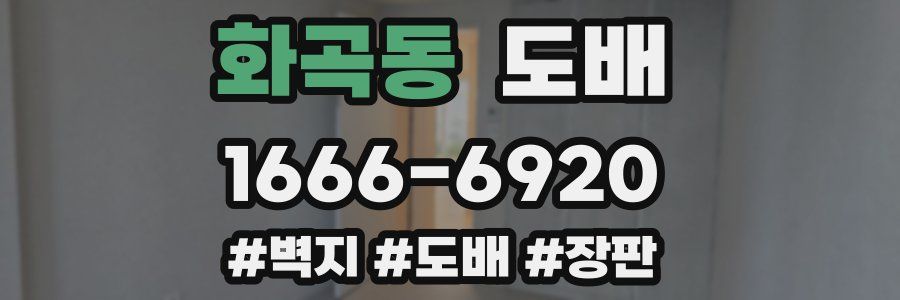 화곡동 도배