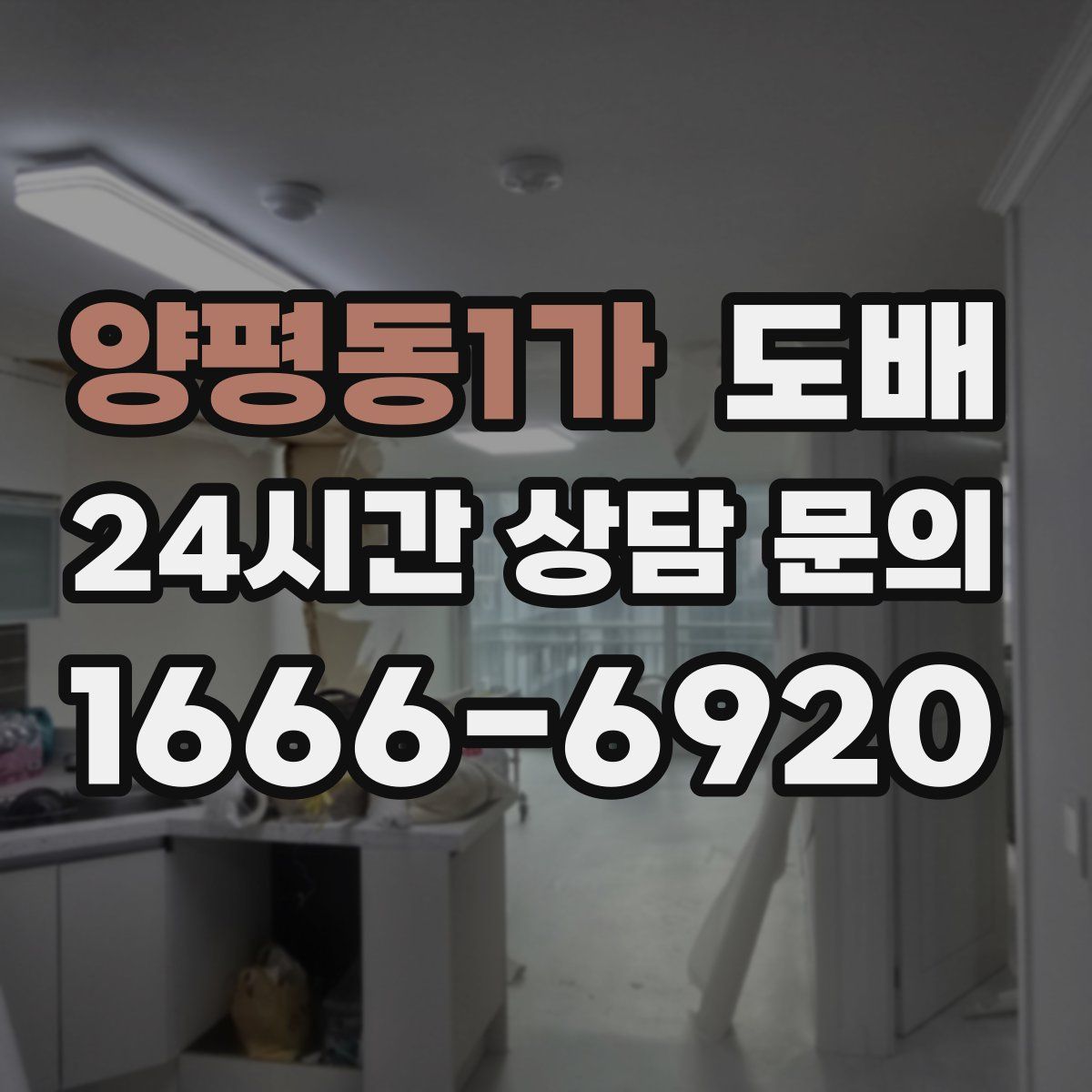 양평동1가 도배
