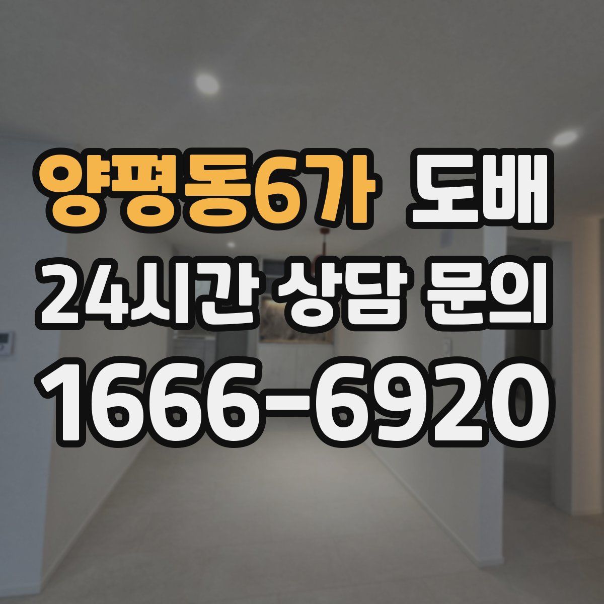 양평동6가 도배