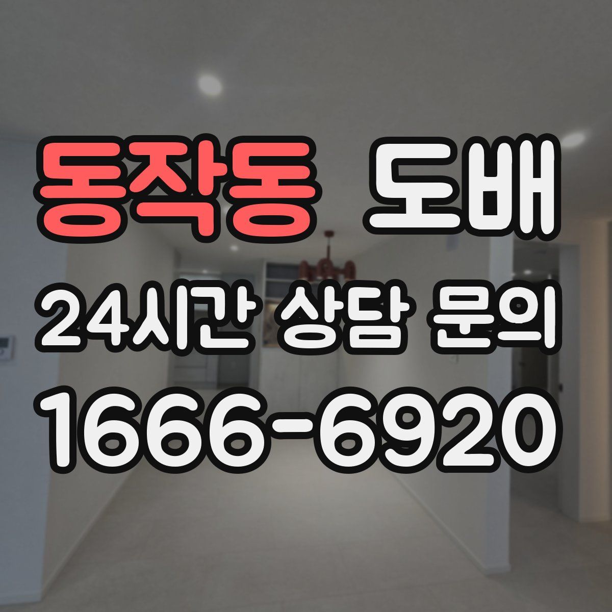 동작동 도배