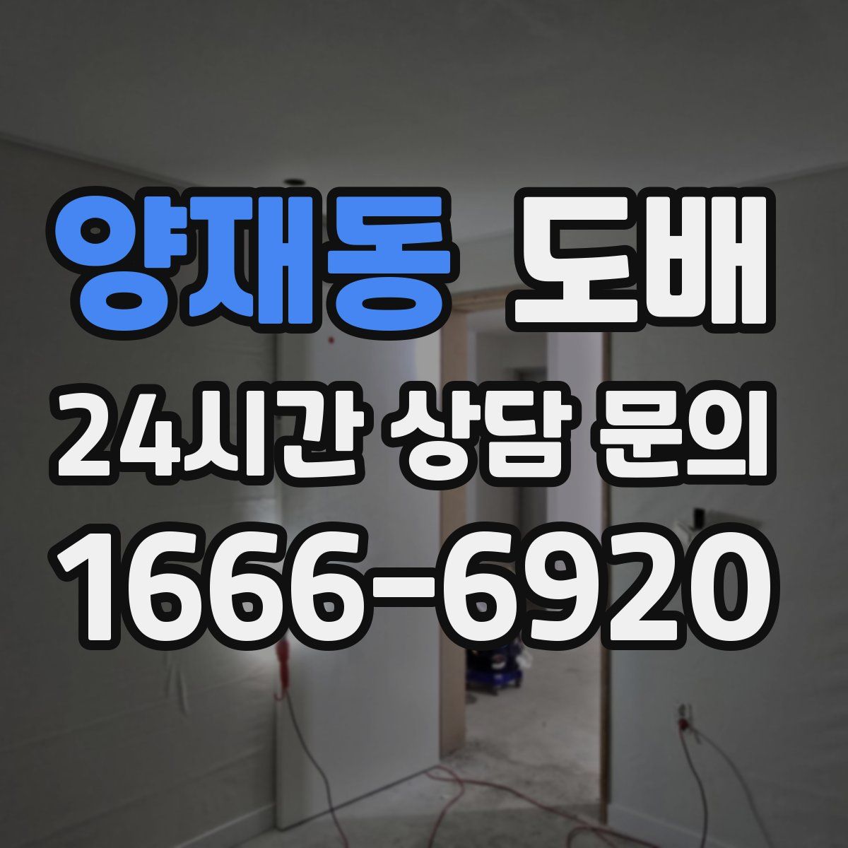 양재동 도배