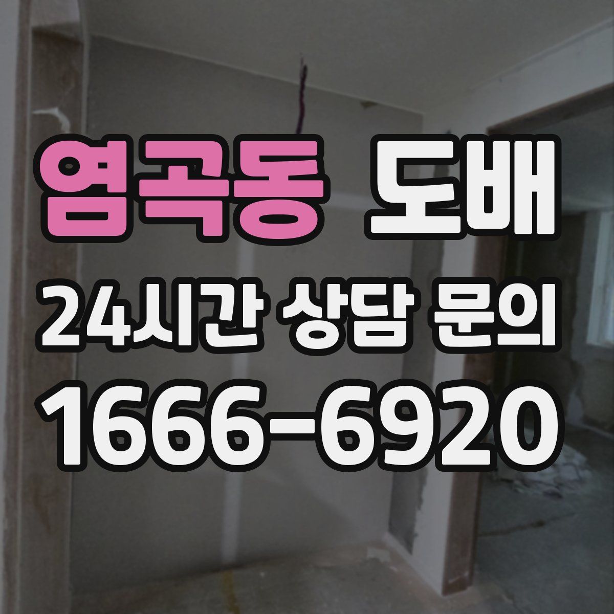 염곡동 도배