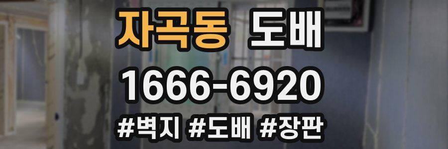 자곡동 도배