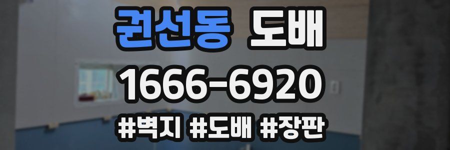 권선동 도배