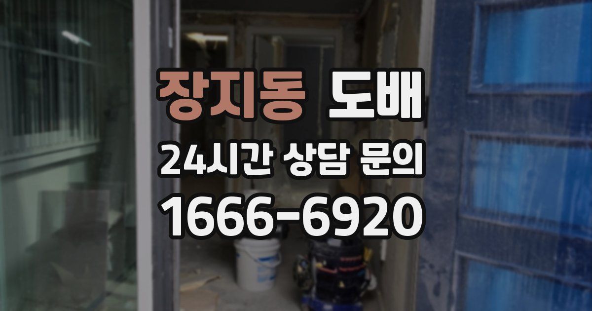 장지동 도배