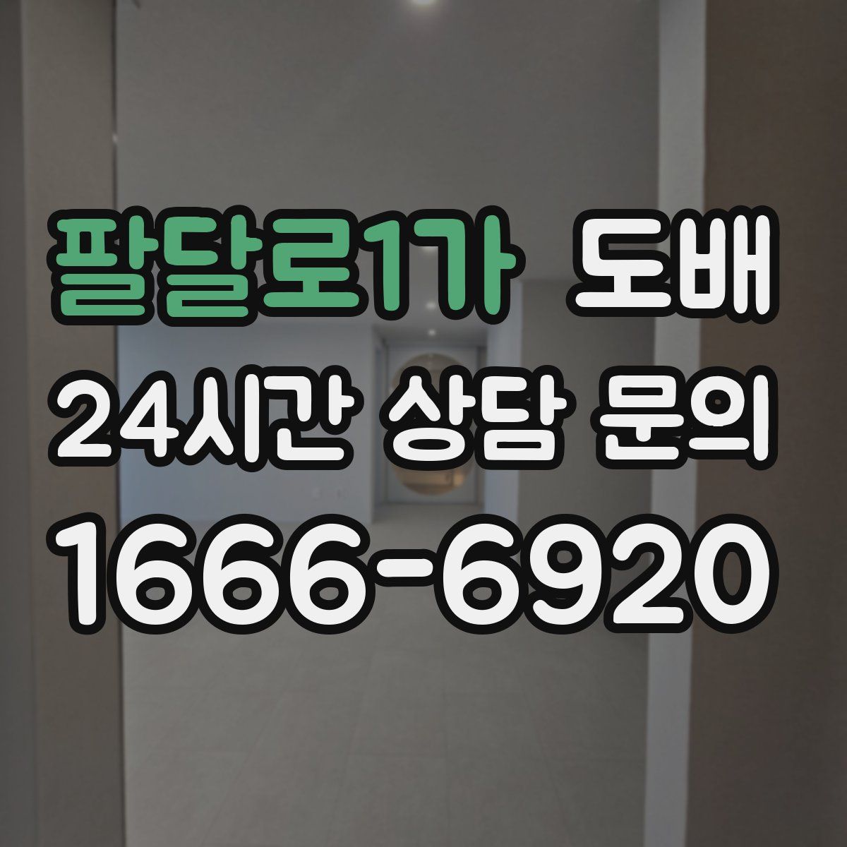 팔달로1가 도배