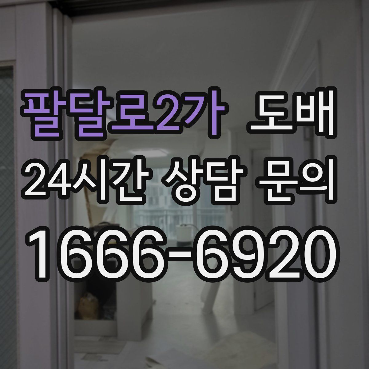 팔달로2가 도배