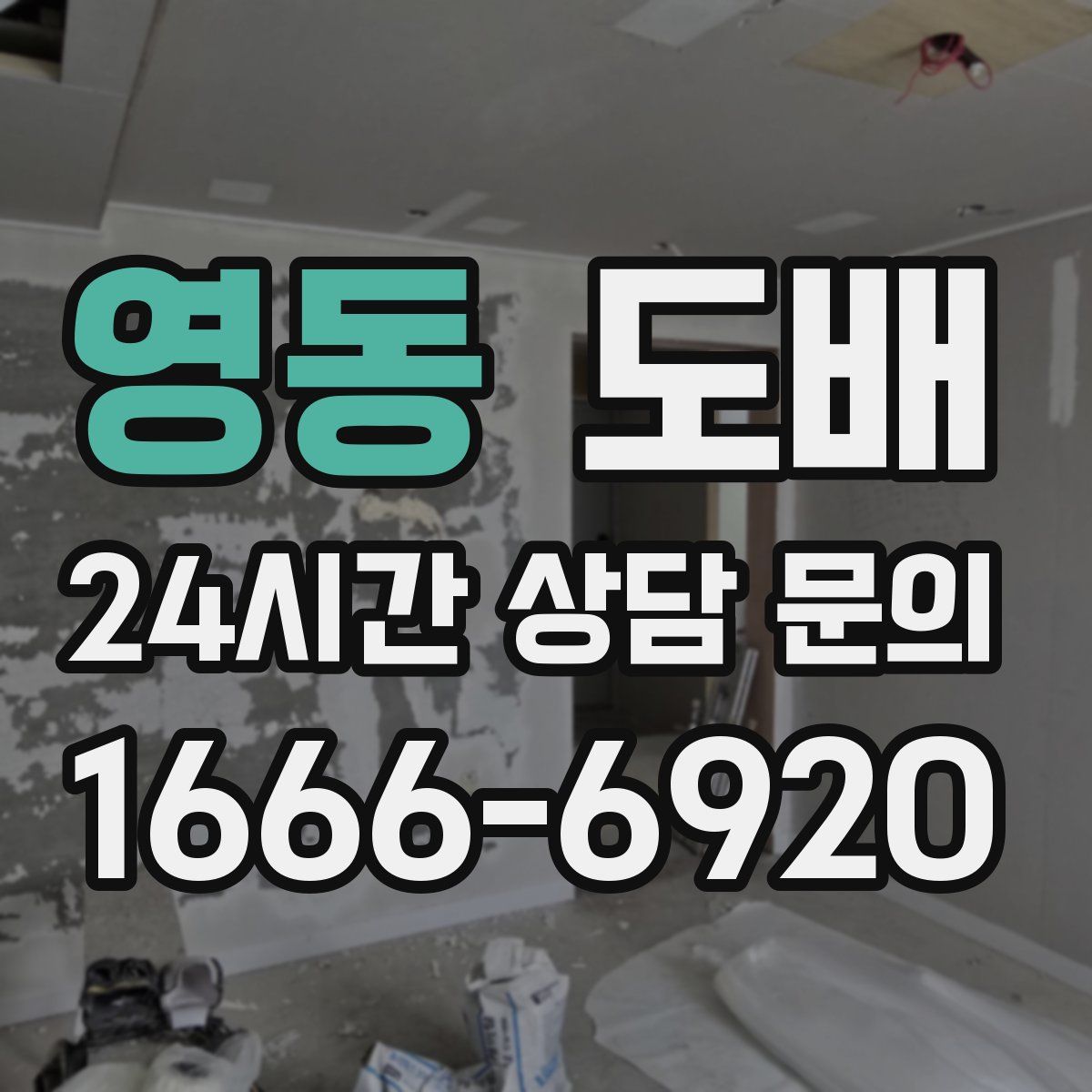 영동 도배