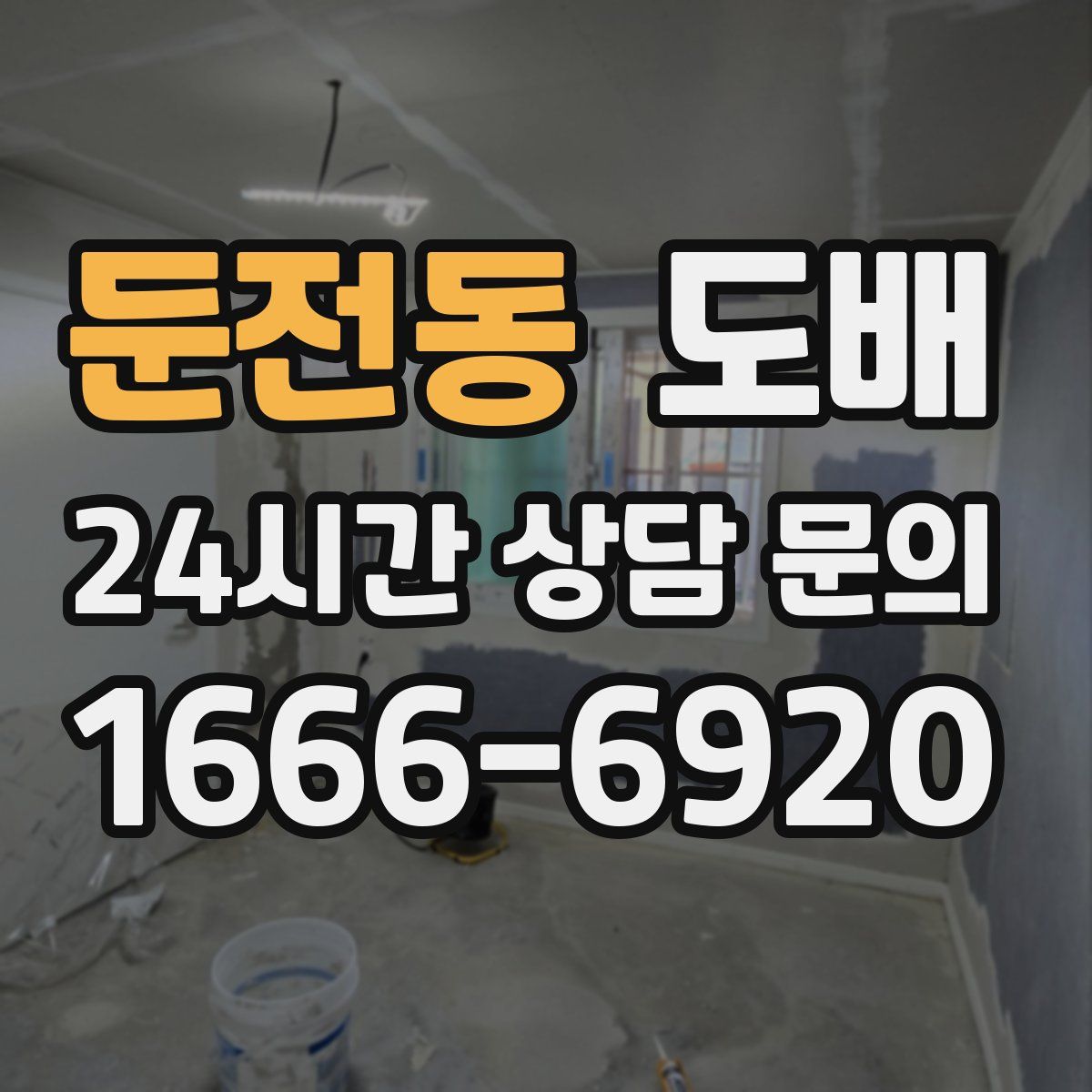 둔전동 도배