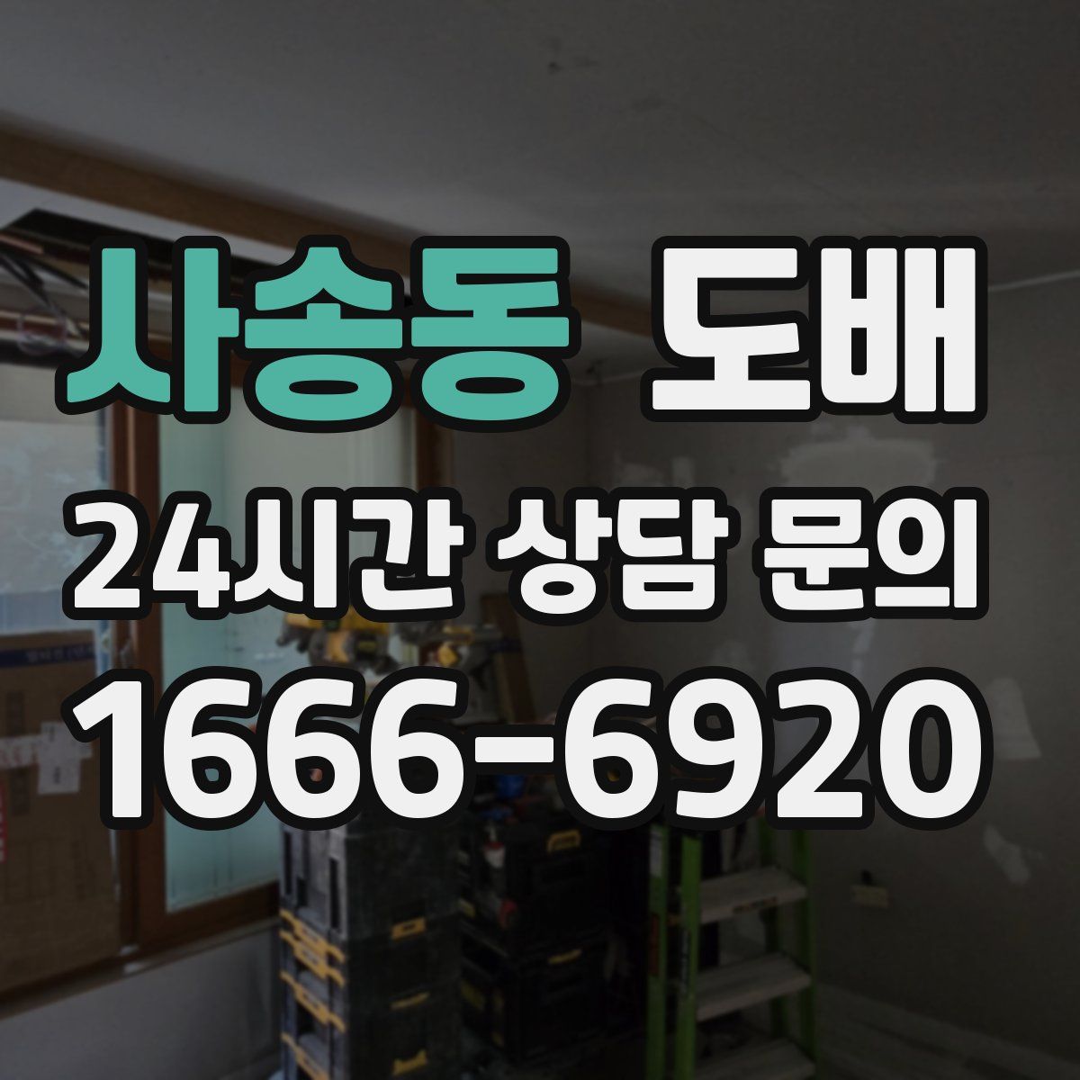 사송동 도배