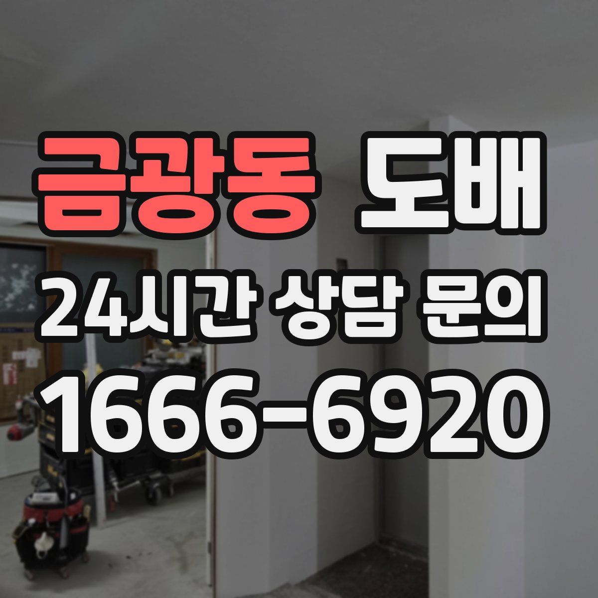 금광동 도배