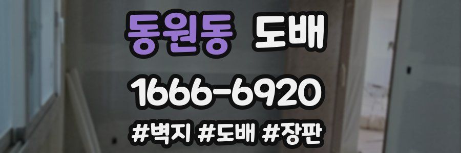 동원동 도배