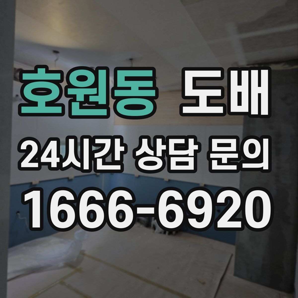 호원동 도배