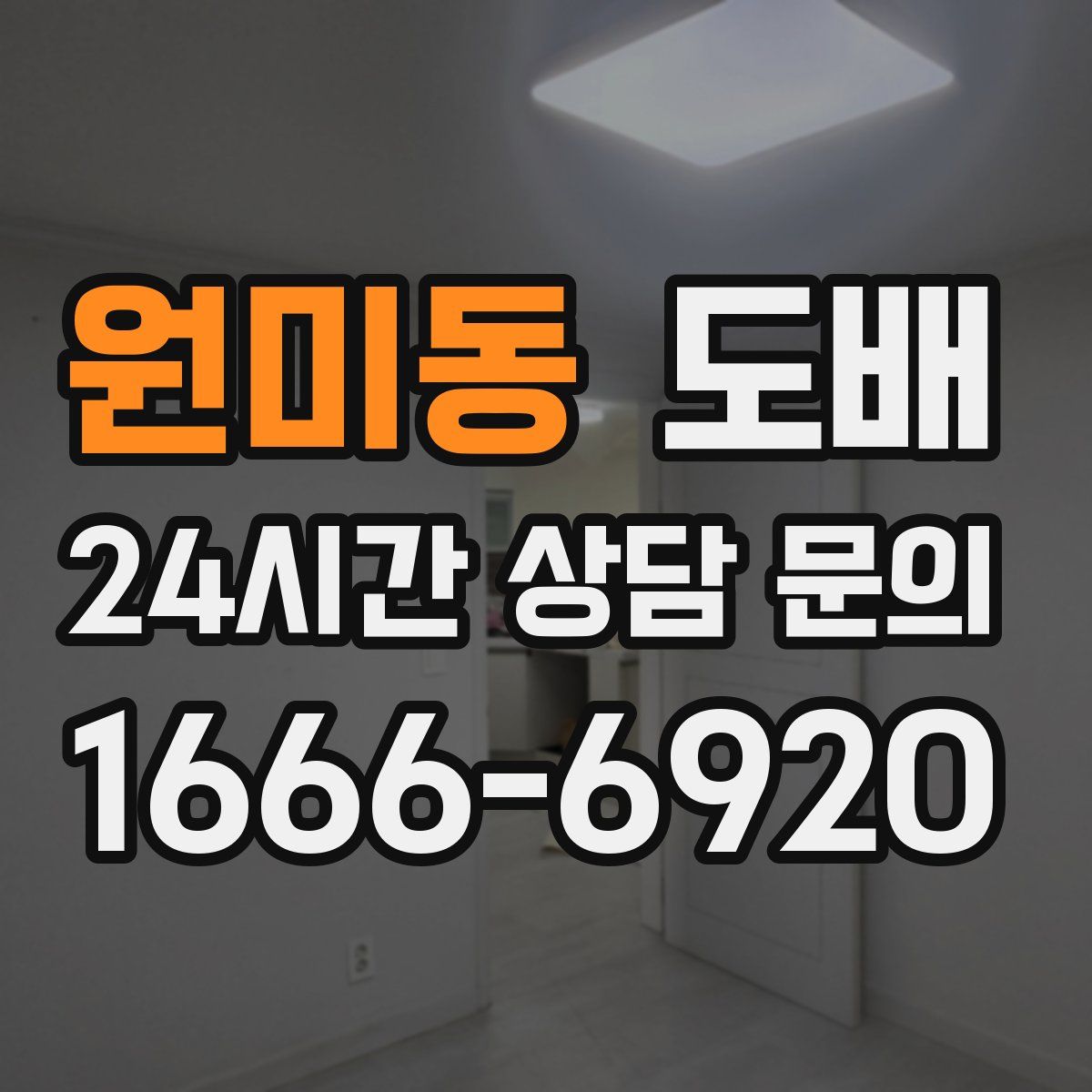 원미동 도배