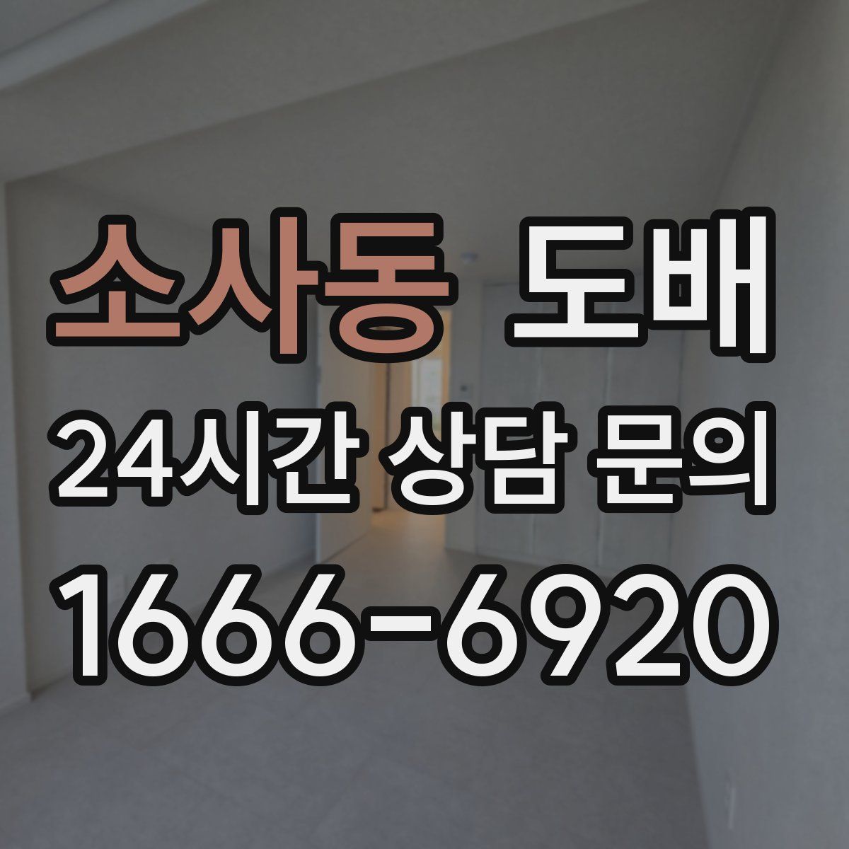 소사동 도배