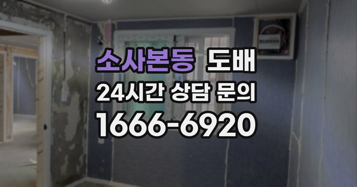 소사본동 도배
