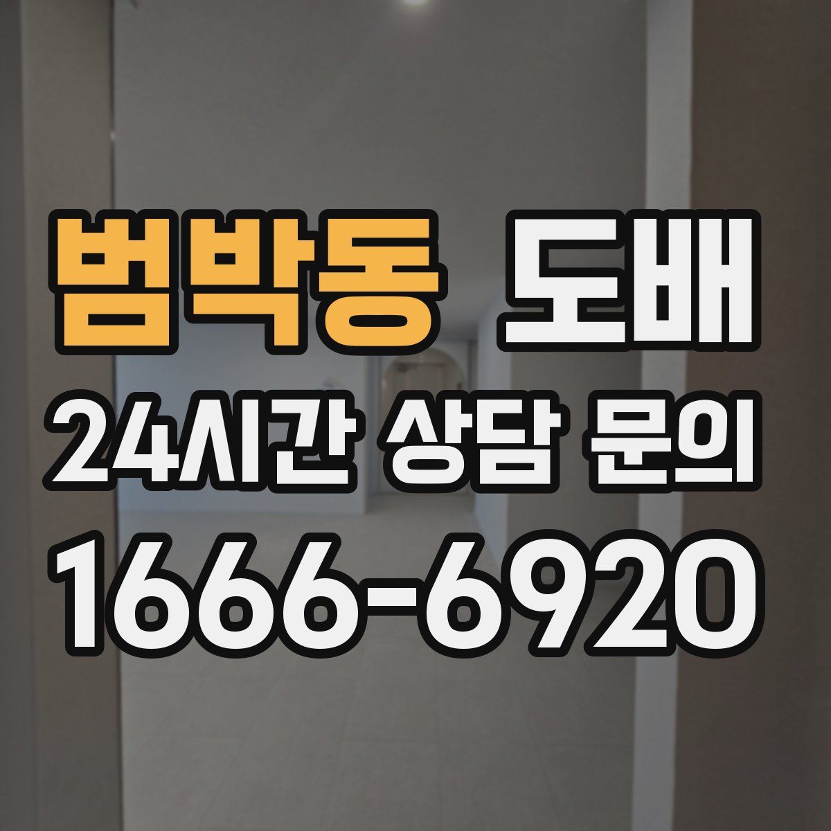 범박동 도배