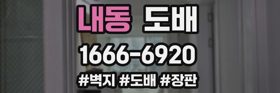 내동 도배