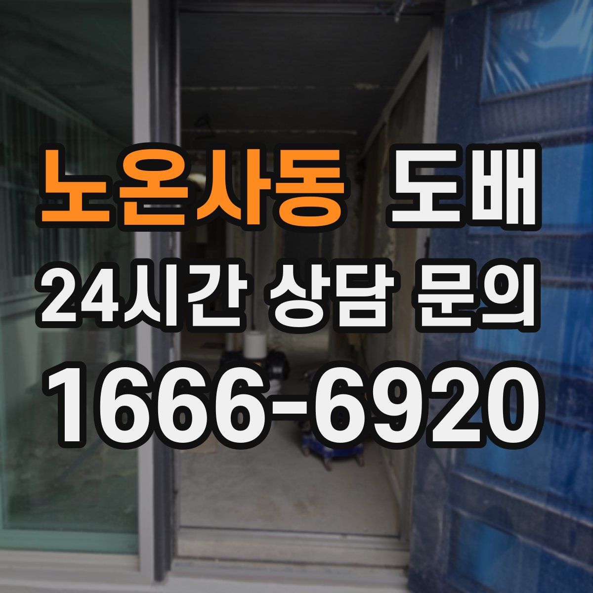 노온사동 도배