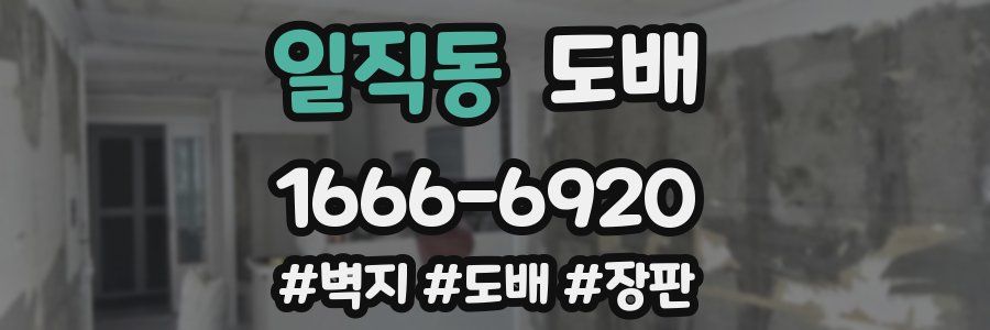 일직동 도배