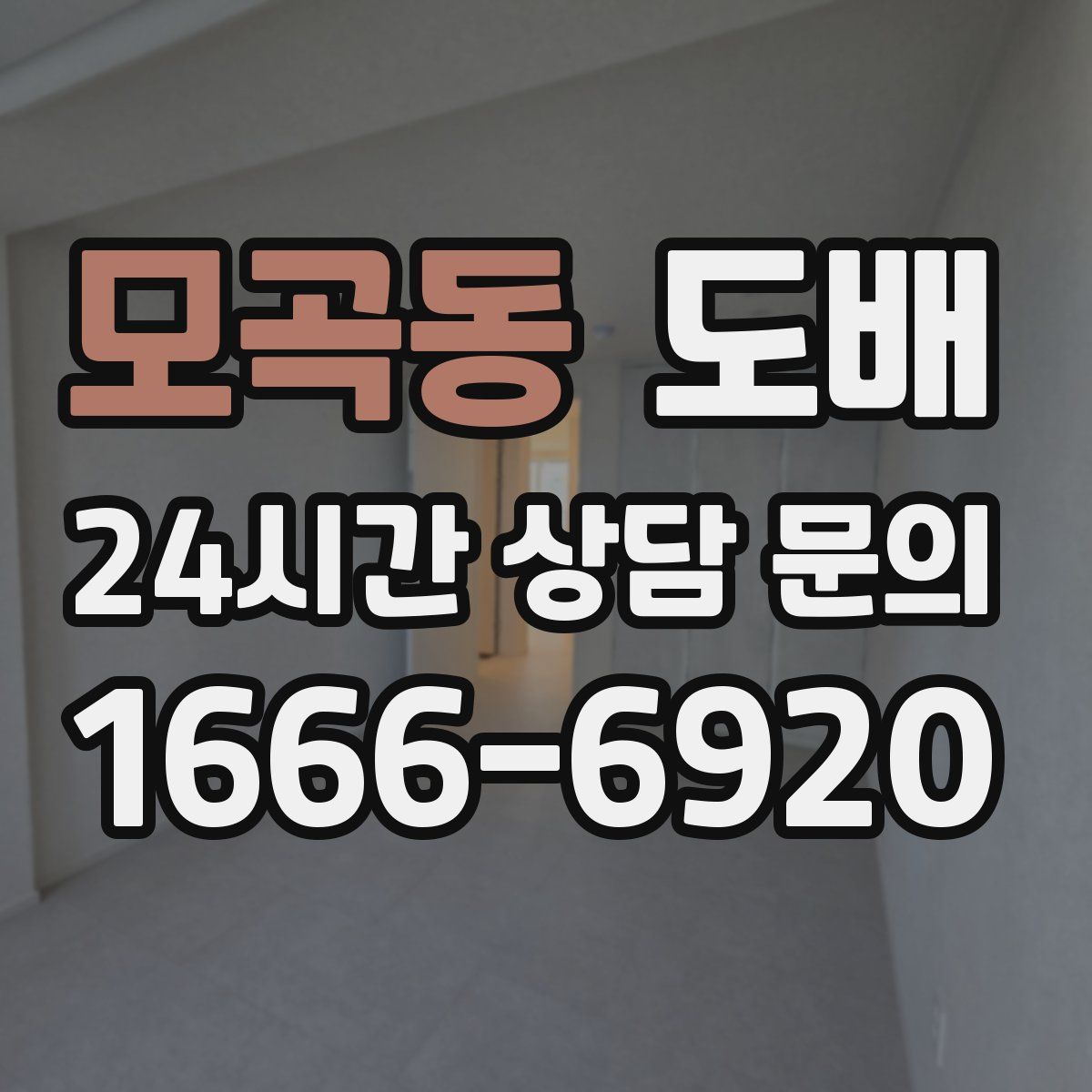모곡동 도배