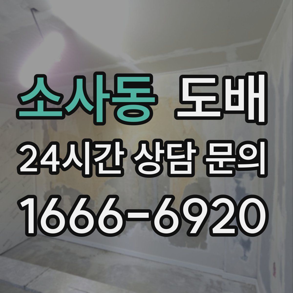 소사동 도배
