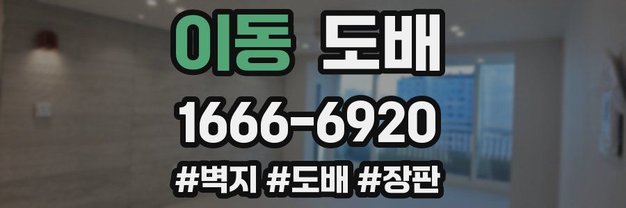 이동 도배